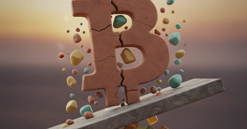 Bitcoin में भारी गिरावट: क्रिप्टो बाजार में आई मंदी