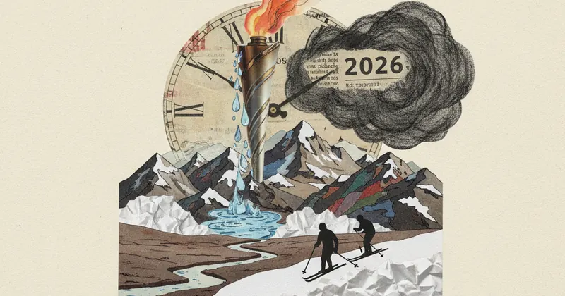 2026 शीतकालीन ओलंपिक पर जलवायु परिवर्तन का गहराता खतरा