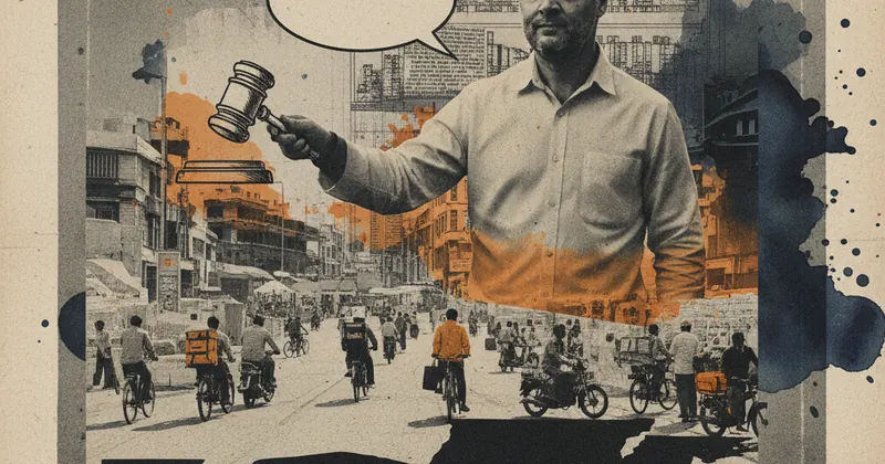 गिग वर्कर्स ने राहुल गांधी से मुलाकात कर मांगी कानून बनाने की गुहार