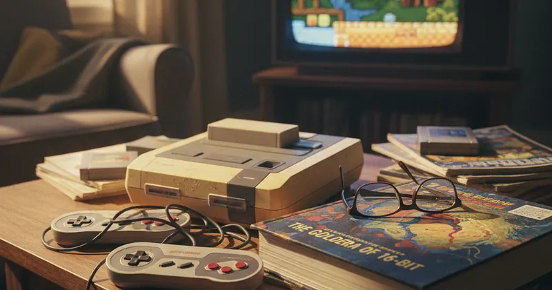 Super Nintendo की कहानी: गेमिंग के गोल्डन एरा पर किताब
