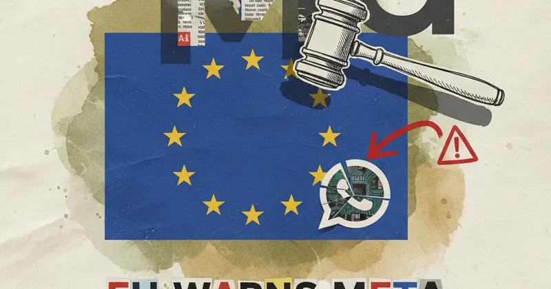 Meta को EU की चेतावनी: WhatsApp पर प्रतिद्वंद्वी AI चैटबॉट्स को ब्लॉक न करें