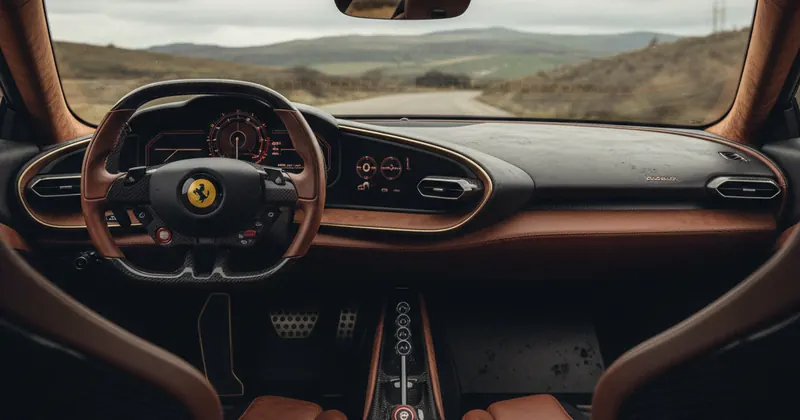 Ferrari के नए Hypercar का इंटीरियर डिज़ाइन Jony Ive ने किया है