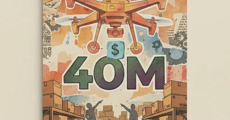 Gather AI को $40 मिलियन फंडिंग मिली, वेयरहाउस ड्रोन पर फोकस