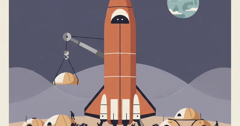 SpaceX ने मंगल ग्रह से पहले चंद्रमा बेस पर ध्यान केंद्रित किया