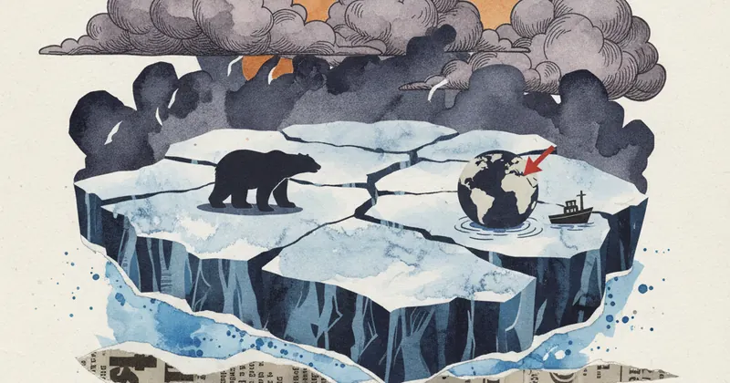 वैज्ञानिकों ने आर्कटिक के बर्फीले विस्तार पर दी चेतावनी