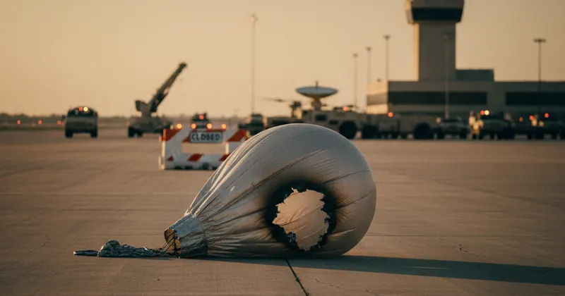 एंटी-ड्रोन लेज़र से गुब्बारा गिरा, एयरपोर्ट हुआ बंद