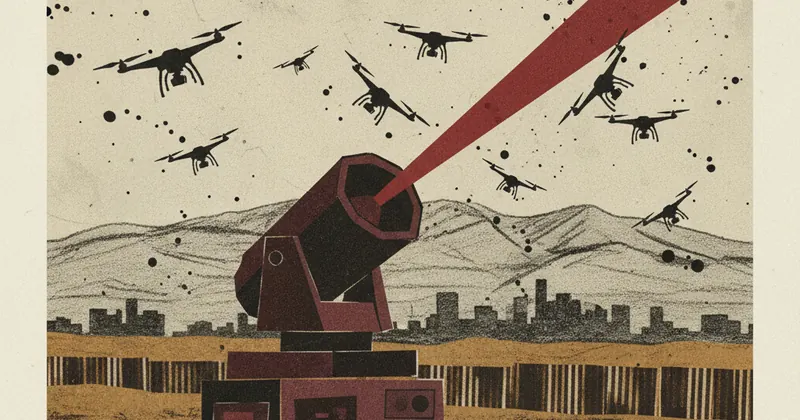 El Paso में एयरस्पेस बंद, ड्रोन से निपटने के लिए लेजर सिस्टम