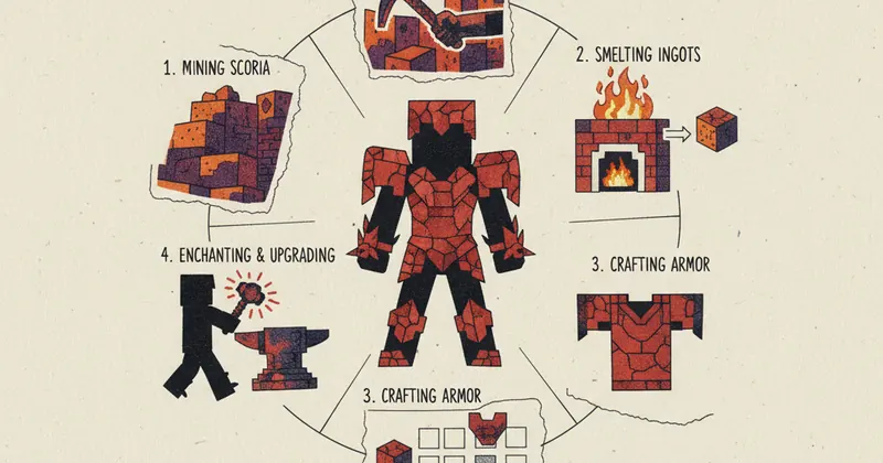 Minecraft में Scoria Armor कैसे प्राप्त करें: पूरी गाइड