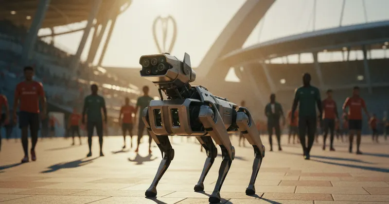 मेक्सिको वर्ल्ड कप 2026 में गश्त लगाएंगे रोबोट डॉग्स