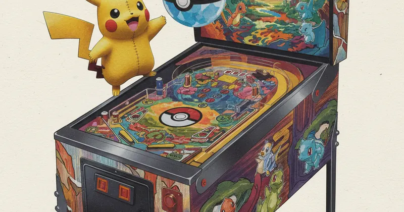 Nintendo का नया Pokémon Pinball गेमिंग मशीन लॉन्च