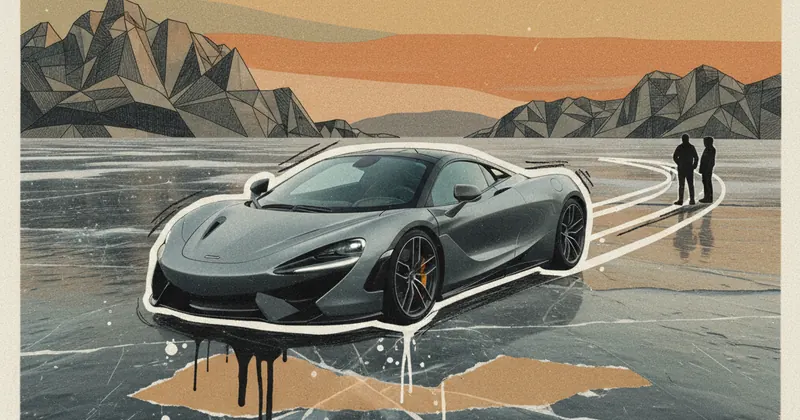 McLaren की सुपरकार में स्थिरता नियंत्रण (Stability Control) की सीमाएं