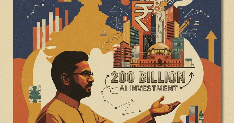 भारत में अगले दो साल में AI निवेश 200 अरब डॉलर तक पहुंचने की उम्मीद