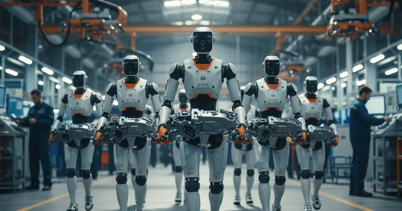 Toyota ने फैक्ट्री में 7 ह्यूमनॉइड रोबोट्स को काम पर रखा