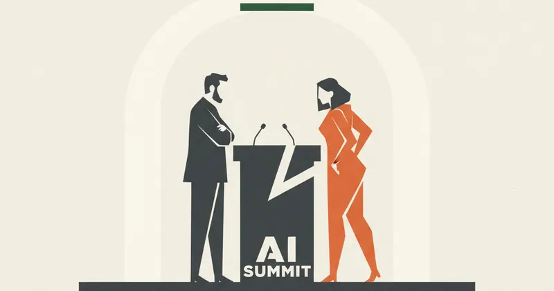 सैम ऑल्टमैन और डारिया मोडेई के बीच भारत में AI समिट में दिखी असहजता