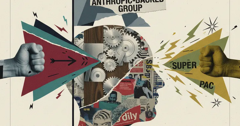 Anthropic समर्थित समूह ने प्रतिद्वंद्वी AI ग्रुप के खिलाफ उम्मीदवार को समर्थन दिया