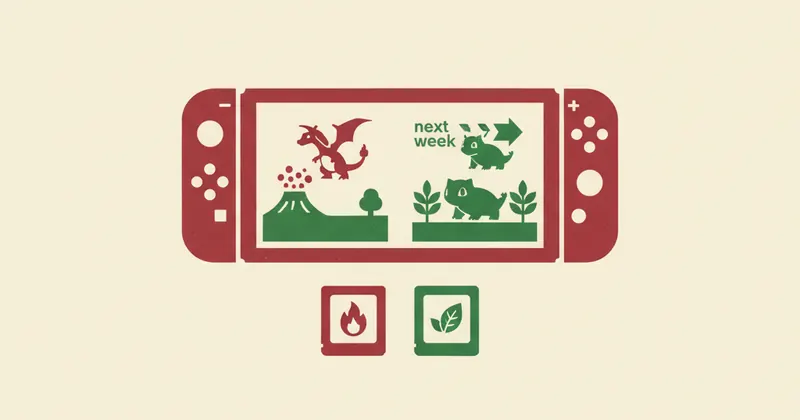 Pokemon FireRed और LeafGreen अगले सप्ताह Switch पर आ रहे