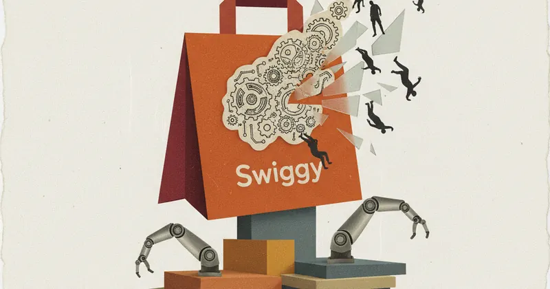 Swiggy ने AI में निवेश बढ़ाया, Snacc और RILS पर छंटनी