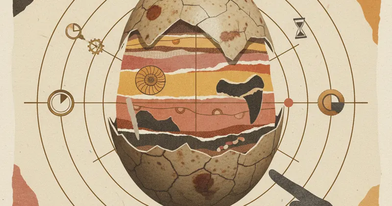 डायनासोर के अंडे के छिलके से जीवाश्मों की आयु का पता लगाना