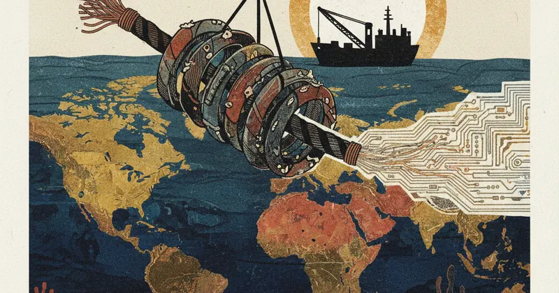 वैश्विक इंटरनेट का आधार, पहले अंडरसी केबल को अलविदा