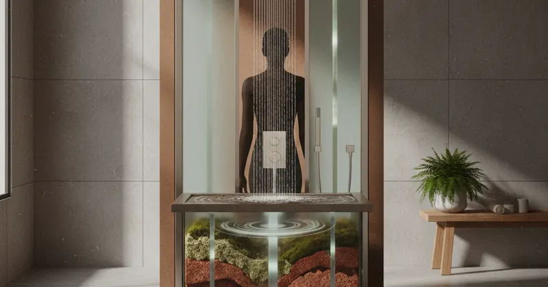 Kohler का स्मार्ट शॉवर सिस्टम: पानी को रीसायकल करेगा