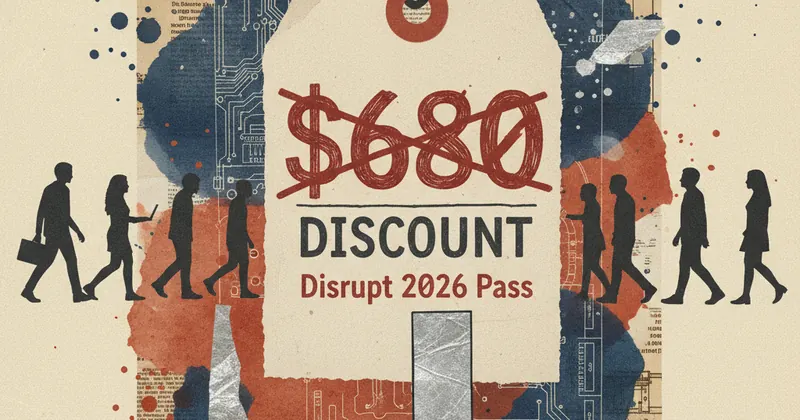 TechCrunch Disrupt 2026: पास पर भारी छूट का अंतिम मौका