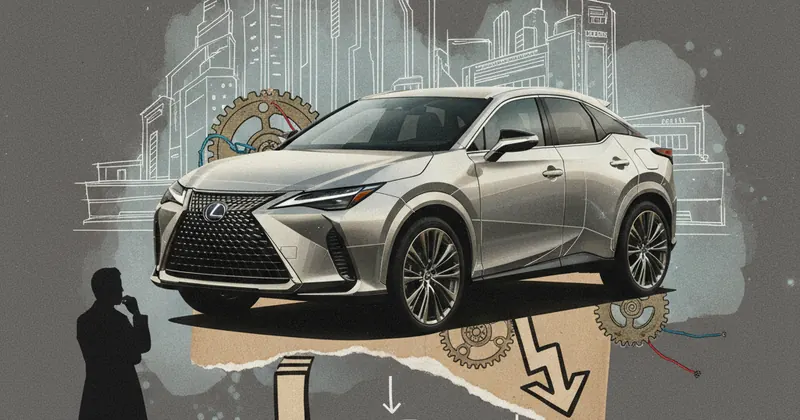 Lexus RZ 550e की समीक्षा: आकर्षक लेकिन सुधार की ज़रूरत