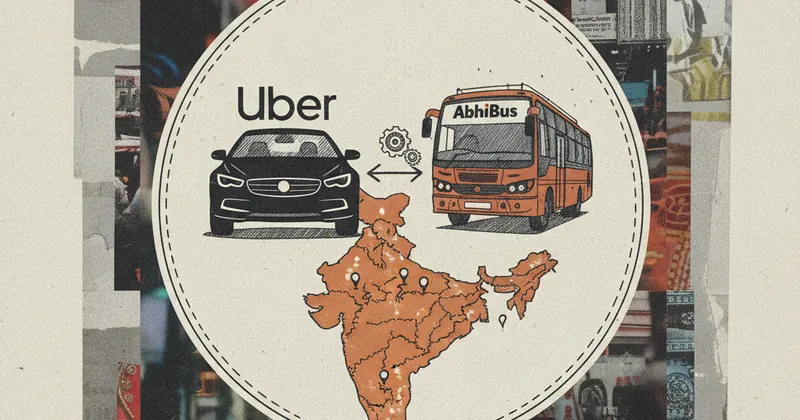 Uber ने भारत में बस बुकिंग के लिए AbhiBus से किया बड़ा समझौता