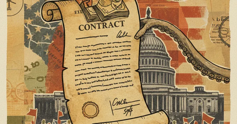 जनवरी 6 दंगों के आयोजकों को सरकारी कॉन्ट्रैक्ट्स से मिल रहा है मुनाफा