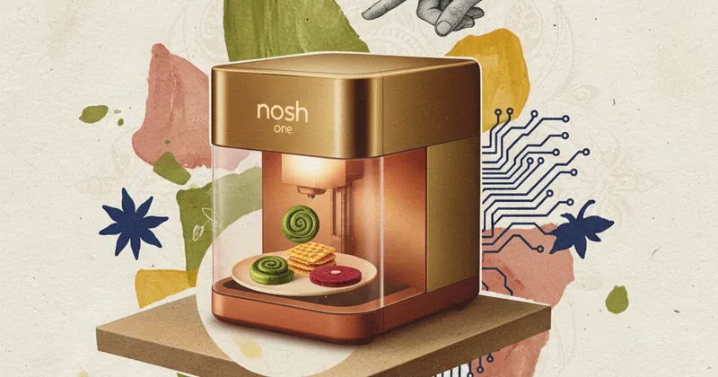 Nosh One: भारत में लॉन्च हुआ नया स्मार्ट फूड प्रिंटर