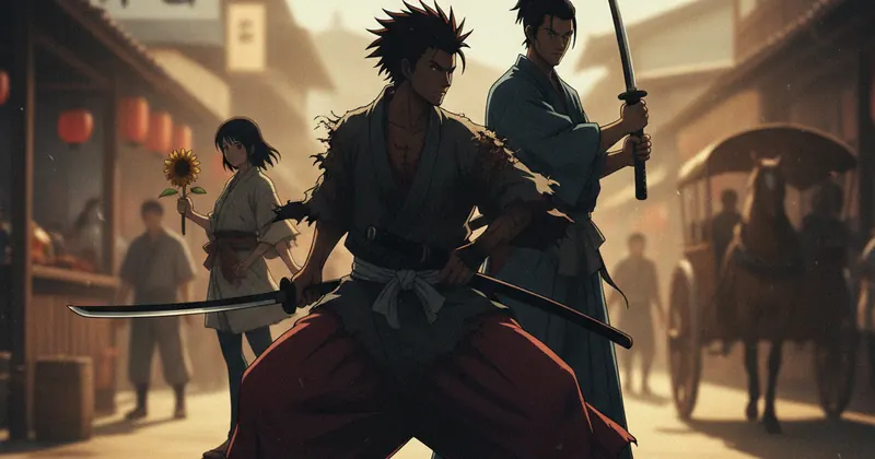 लोकप्रिय एनीमे 'Samurai Champloo' का लाइव-एक्शन रूपांतरण