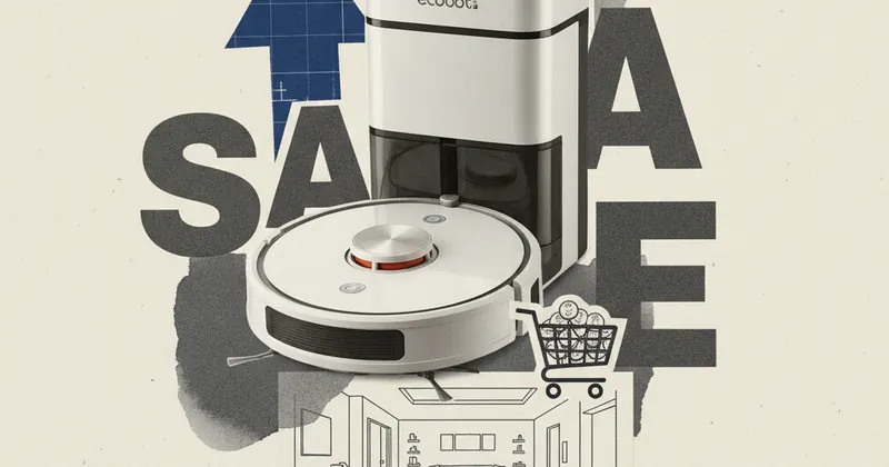 Ecovacs Deebot रोबोट वैक्यूम पर भारी छूट