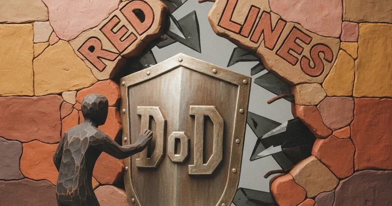 एंथ्रोपिक के 'रेड लाइन्स' से अमेरिकी रक्षा विभाग को खतरा