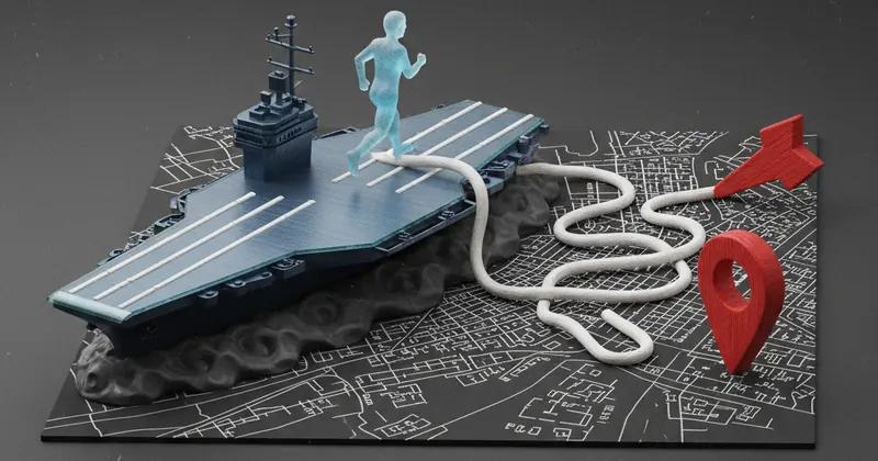 Strava पर रनिंग ट्रैक करने से लीक हुई फ्रांसीसी विमानवाहक पोत की लोकेशन