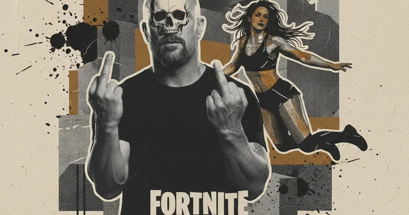 Fortnite में WWE सुपरस्टार्स की वापसी, Steve Austin और Liv Morgan की स्किन लीक