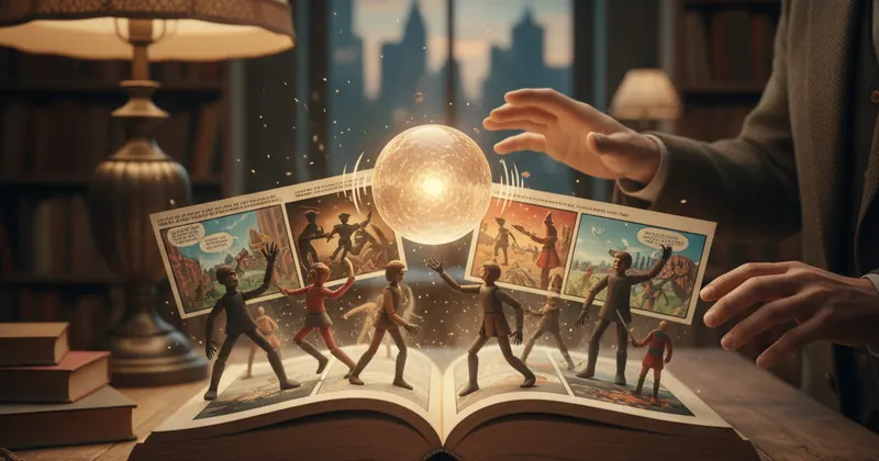 Marvel को टक्कर देने आ रही है नई AI आधारित कॉमिक्स