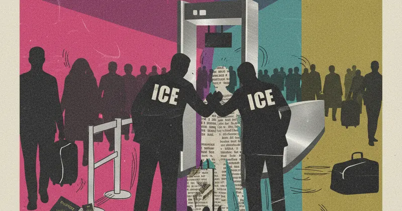 अमेरिका में एयरपोर्ट पर ICE की कार्रवाई: सुरक्षा जांच में हुई गिरफ्तारी