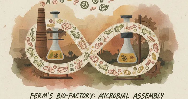 माइक्रोब्स बने असेंबली लाइन: Ferm का नया बायोफैक्टरी मॉडल