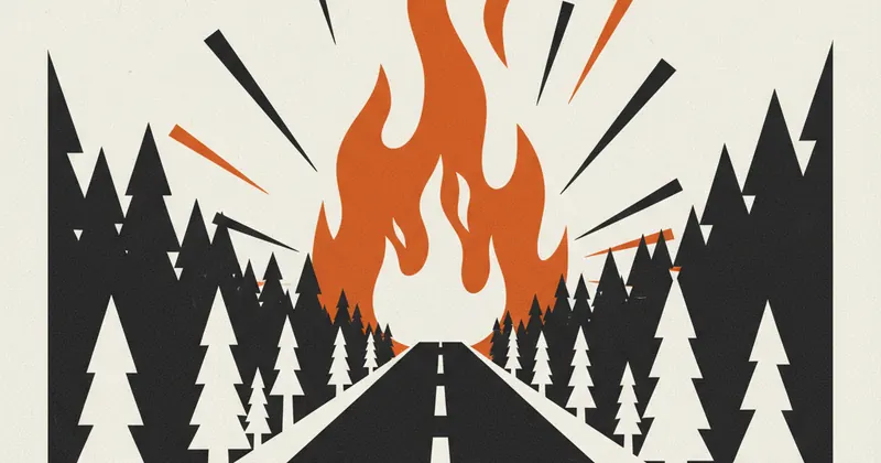 सड़कें जंगल की आग बढ़ाती हैं, फिर भी USDA चाहता है और सड़कें