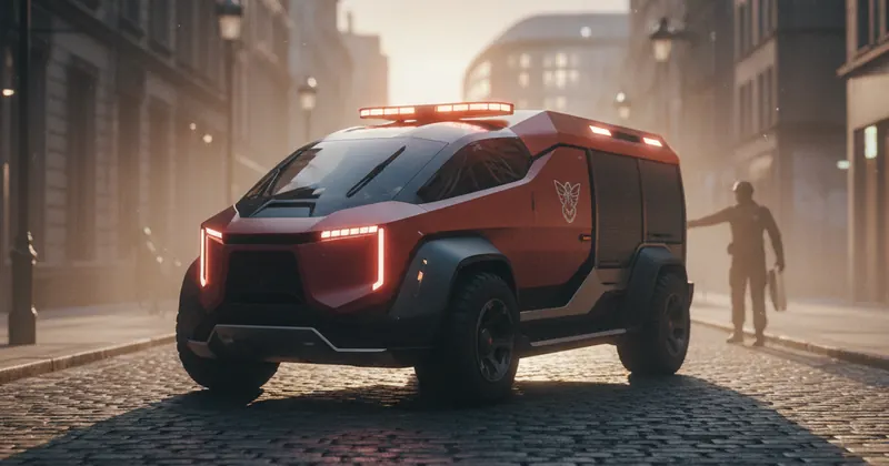 Harbingers का नया प्रोडक्ट: हाइब्रिड इमरजेंसी व्हीकल्स