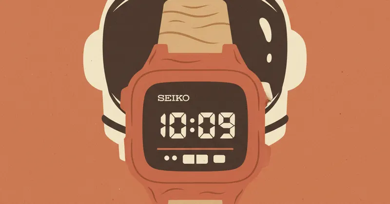 Seiko का नया Rotocall डिजिटल वॉच