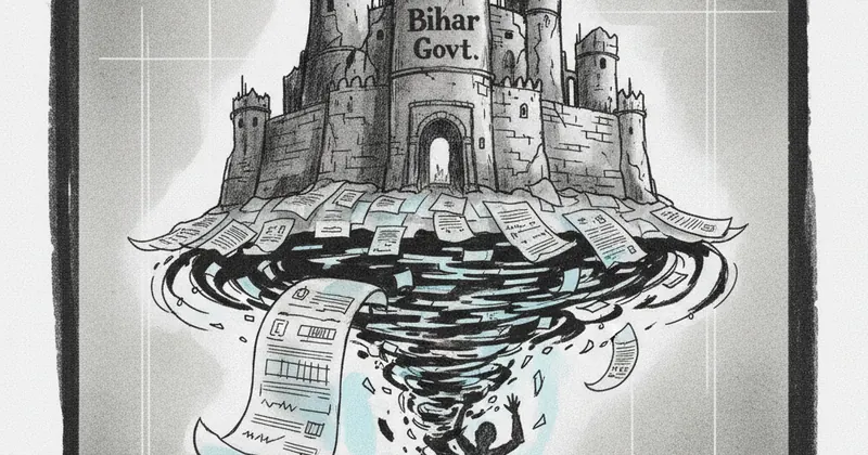 बिहार सरकार के AI टेंडर में डेटा लायबिलिटी पर सवाल।