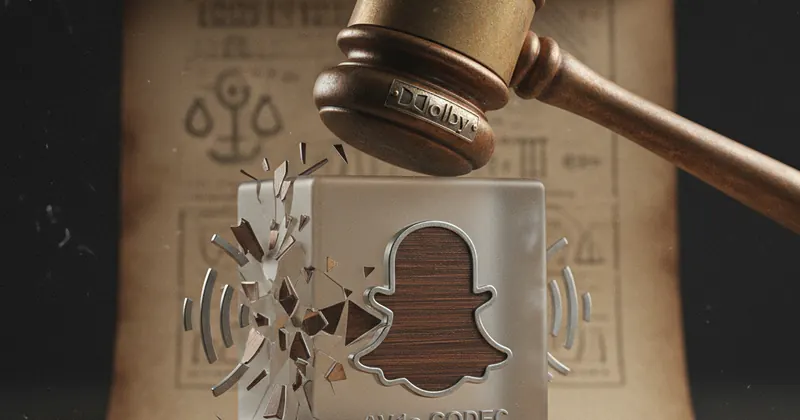 Dolby ने Snapchat पर AV1s को-डेक के लिए मुकदमा किया।