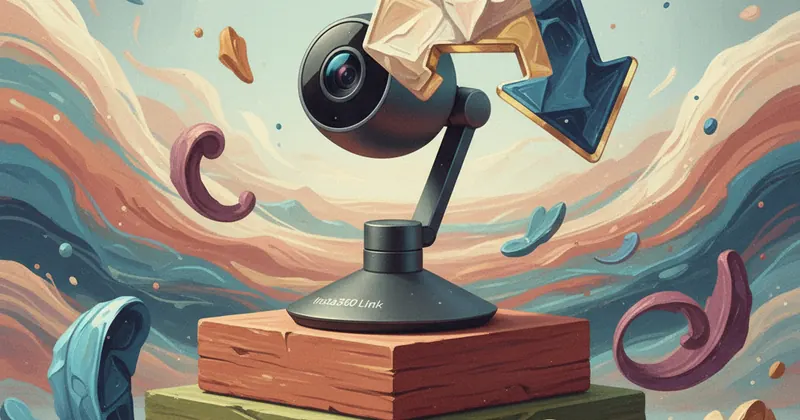 Insta360 LINK 2C वेबकैम पर Amazon Sale में छूट।