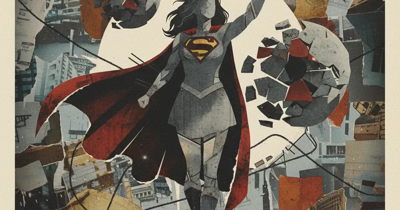 Supergirl फिल्म का पहला पोस्टर।