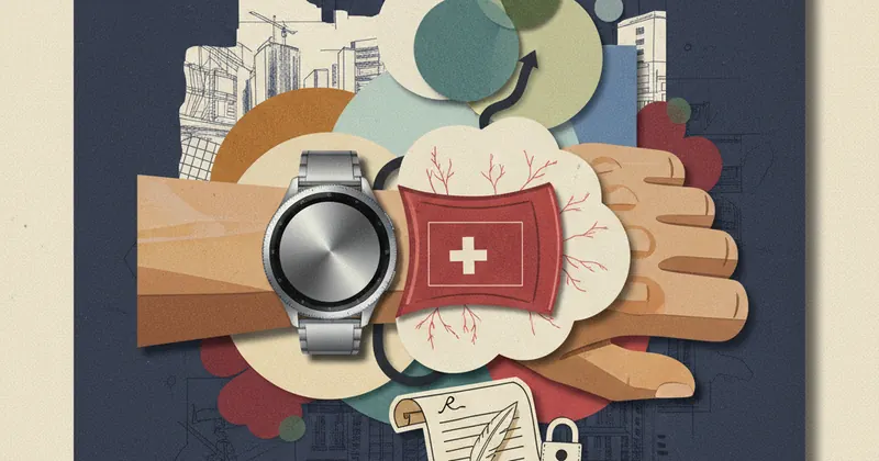 Samsung Galaxy Watch में नया BP मॉनिटरिंग फीचर।