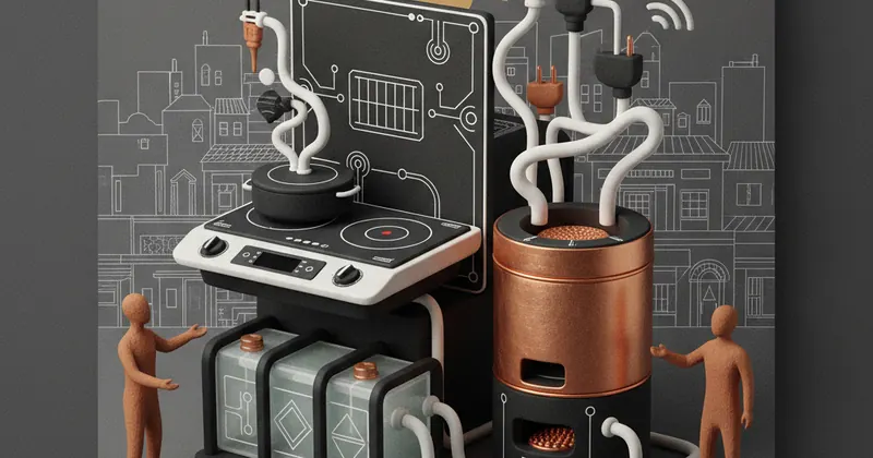 LPG की कमी को पूरा करने के लिए नए किचन टेक समाधान।