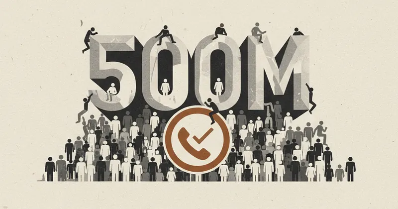 ट्रूकॉलर ने 50 करोड़ यूजर्स का आंकड़ा पार किया।