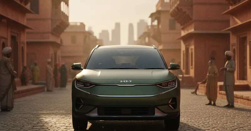 Kia EV3 की पहली झलक