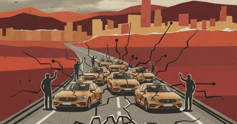 चीन में फंसी रोबोटैक्सी