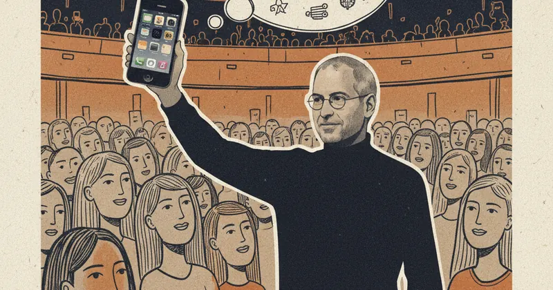 Apple का पहला iPhone लॉन्च इवेंट।